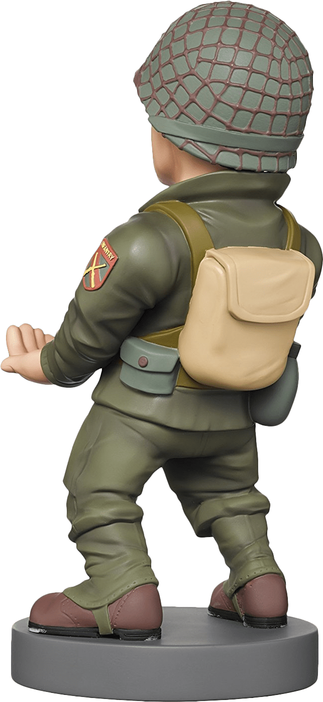 Callof Duty Soldier Figurine PNG image