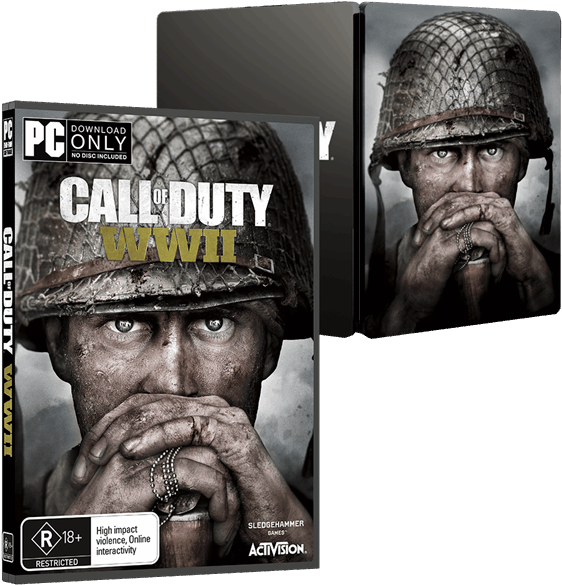 Callof Duty W W I I P C Game Cover PNG image