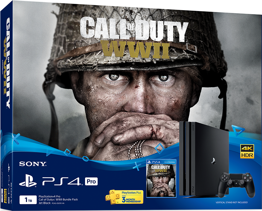 Callof Duty W W I I P S4 Pro Bundle PNG image