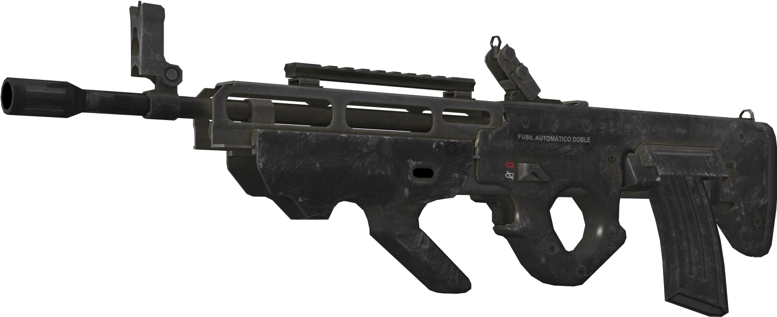 Callof Duty Weapon Render PNG image