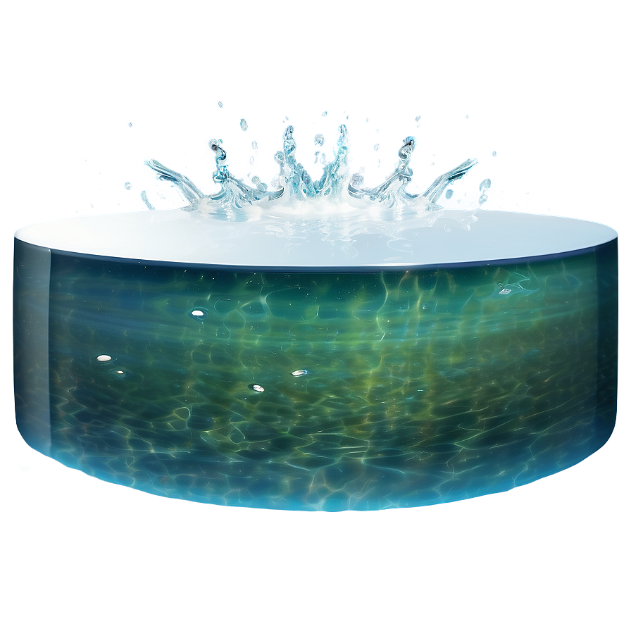 Calm Water Surface Effect Png Etv80 PNG image