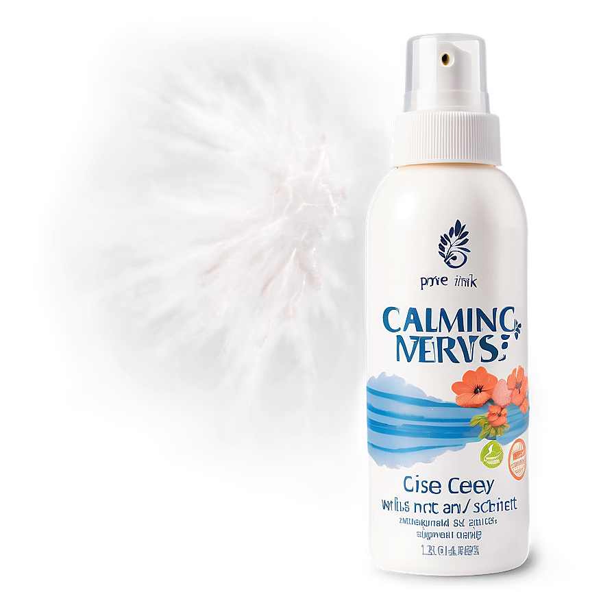 Calming Spray Mist Png Bra PNG image
