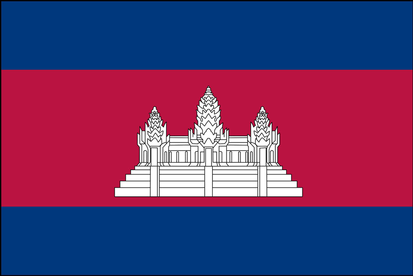 Cambodian National Flag PNG image