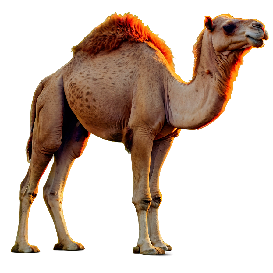 Camel In Natural Habitat Png 05212024 PNG image