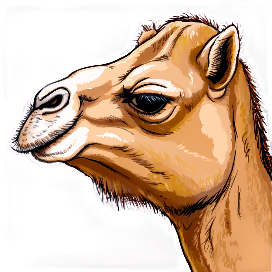 Camel Sketch Png Uaa PNG image