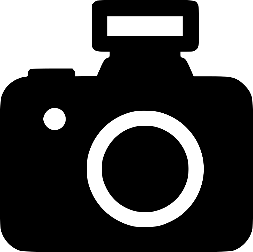 Camera Silhouette Icon PNG image