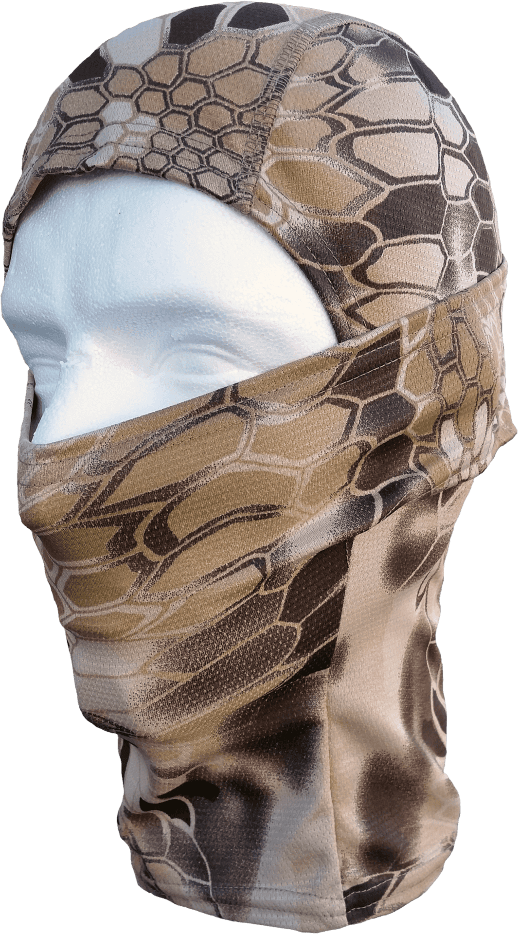 Camo Balaclava Headgear PNG image