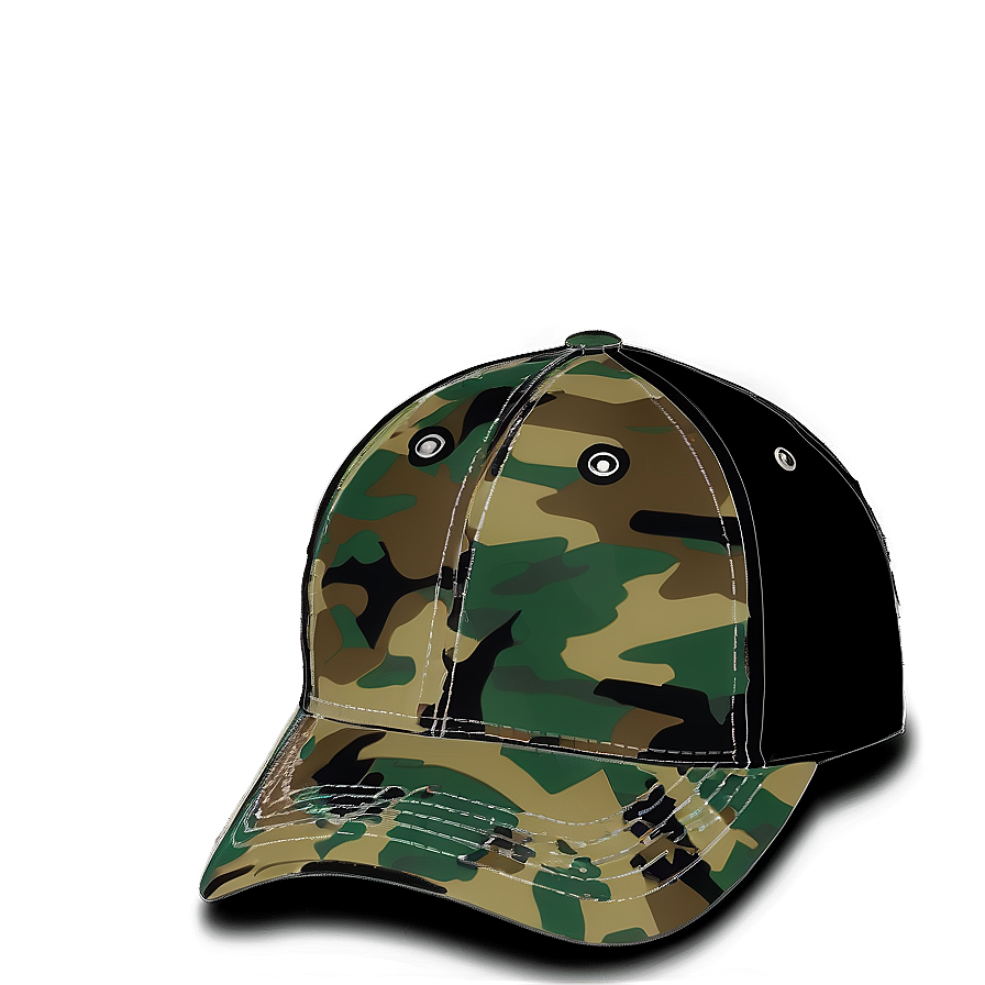 Camo Baseball Cap Png Bgs76 PNG image