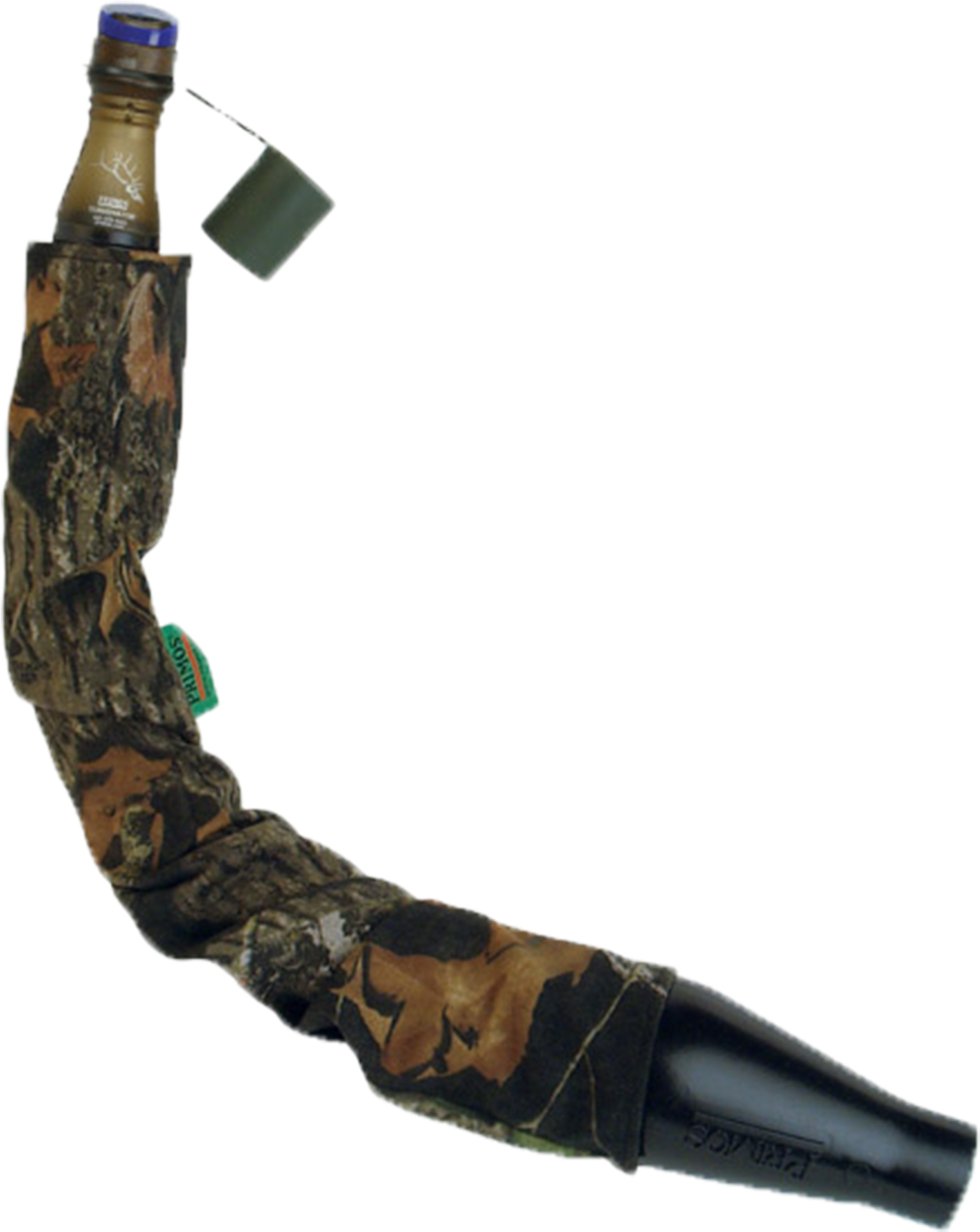 Camo Elk Call Device PNG image