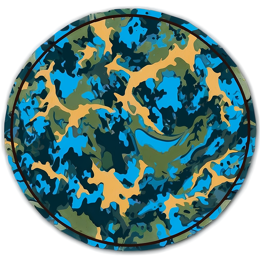 Camo Swirl Design Png Nep58 PNG image