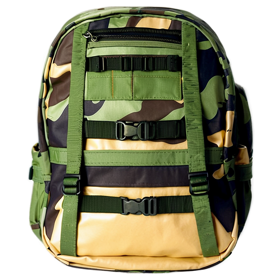 Camouflage Backpack Png Lla PNG image