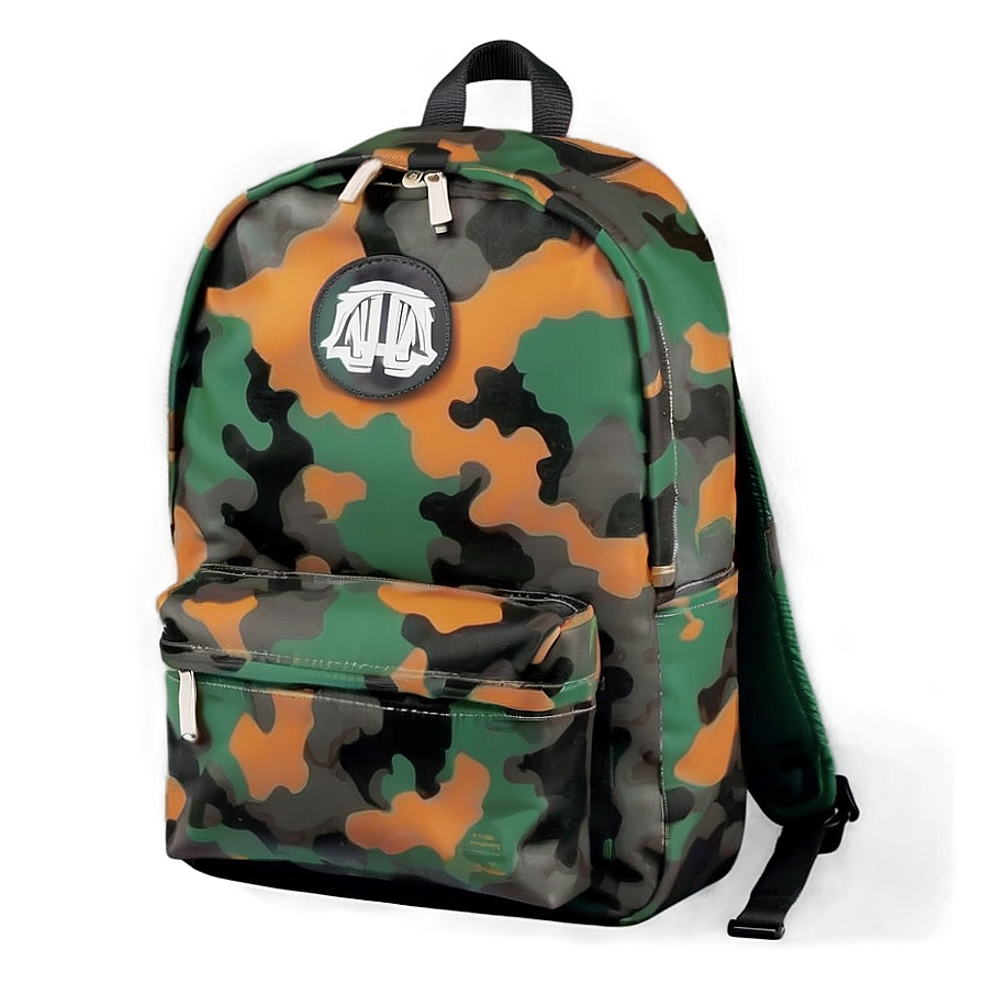 Camouflage Bookbag Png Rnh76 PNG image