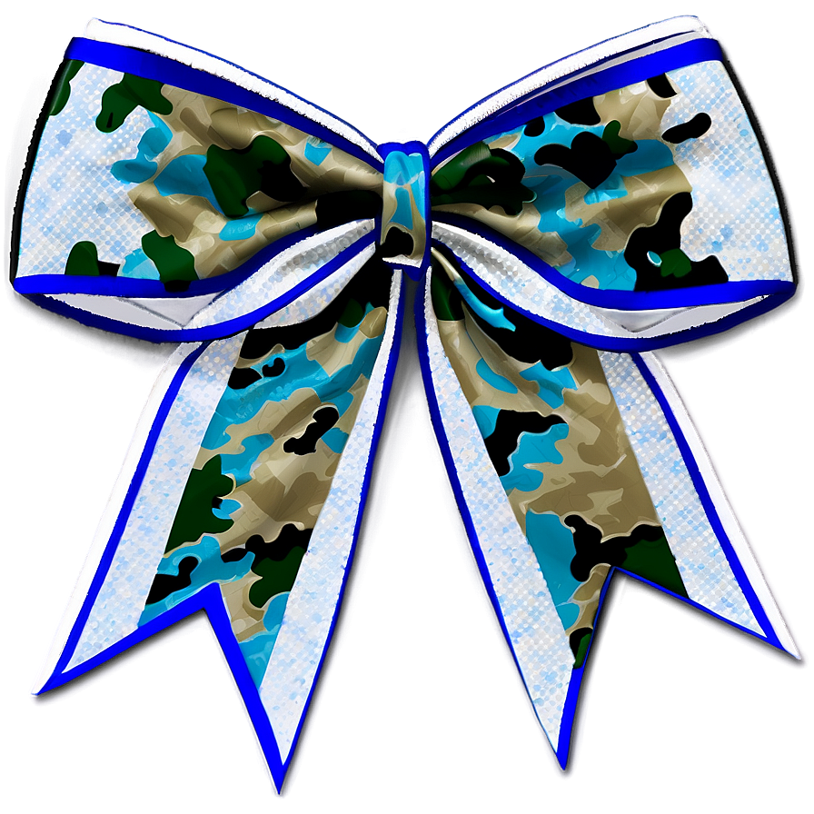 Camouflage Cheer Bow Png 42 PNG image