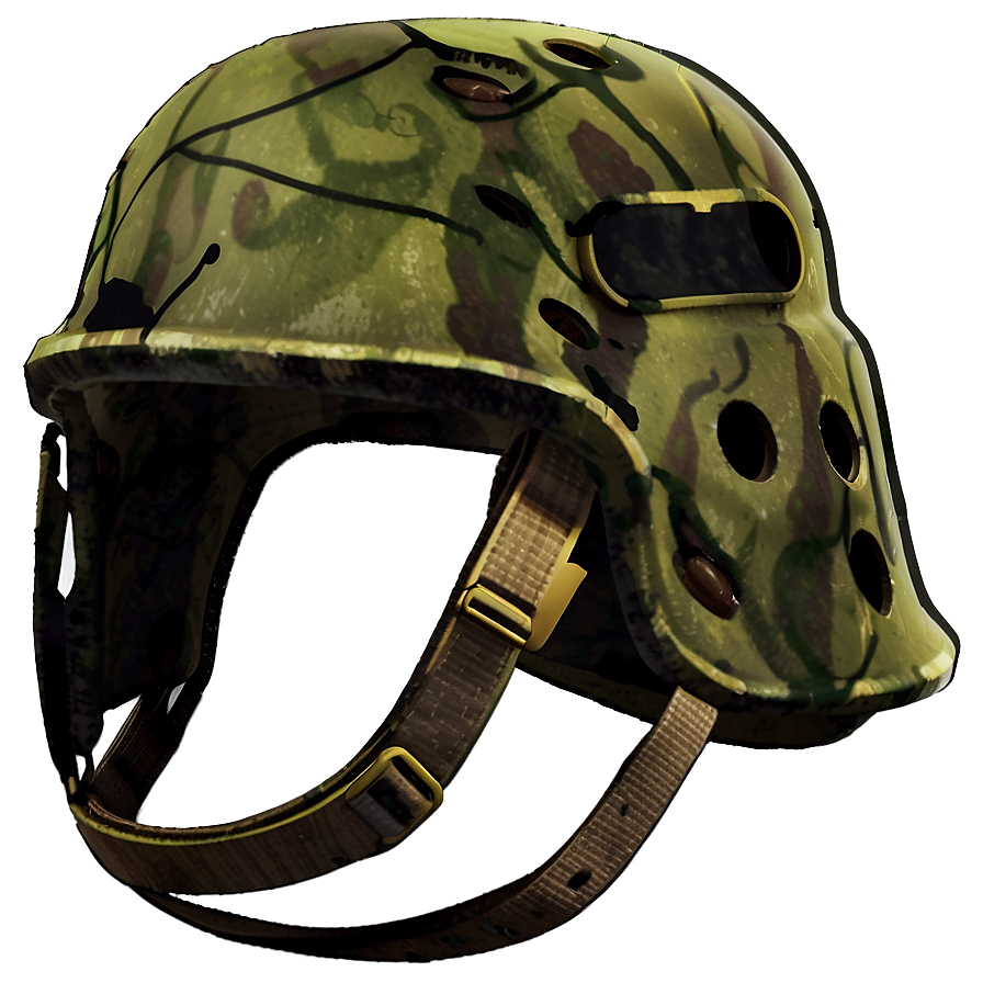 Camouflage Combat Helmet Png Lub PNG image