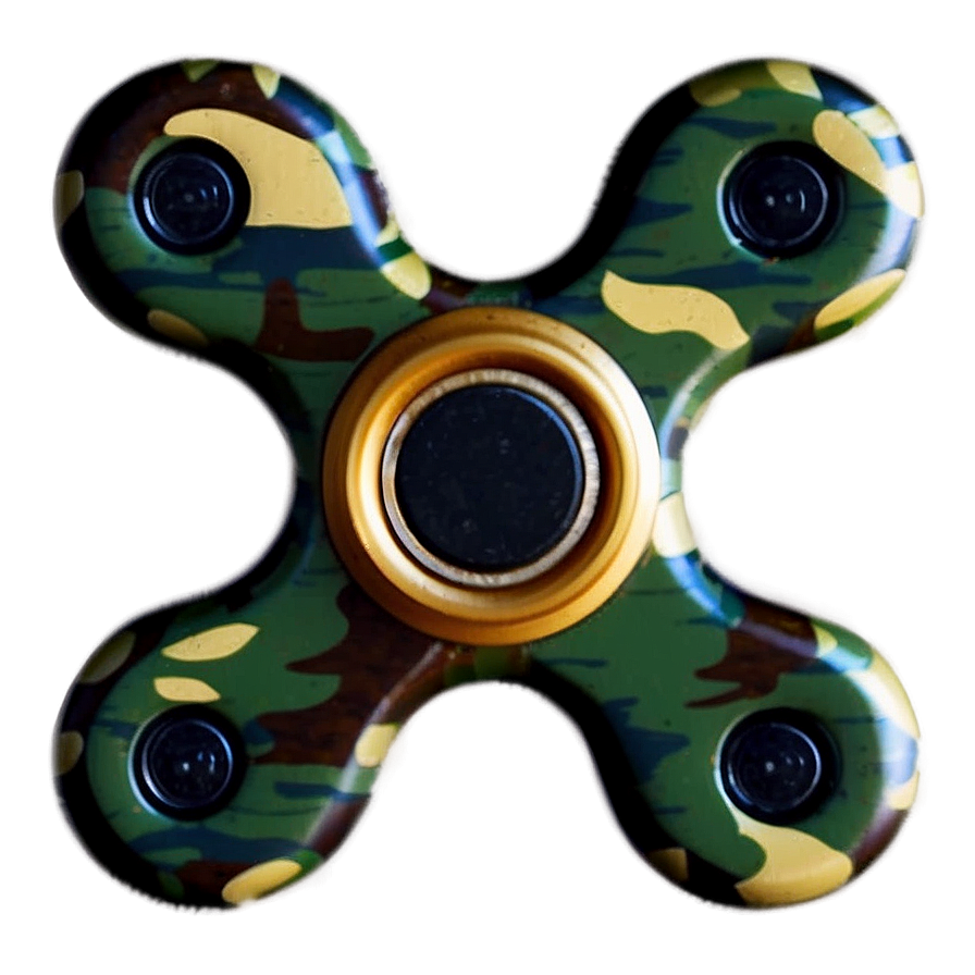 Camouflage Fidget Spinner Png 22 PNG image