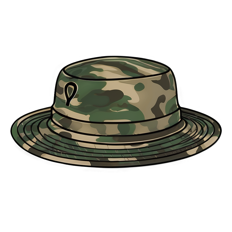 Camouflage Fishing Hat Png Mru PNG image