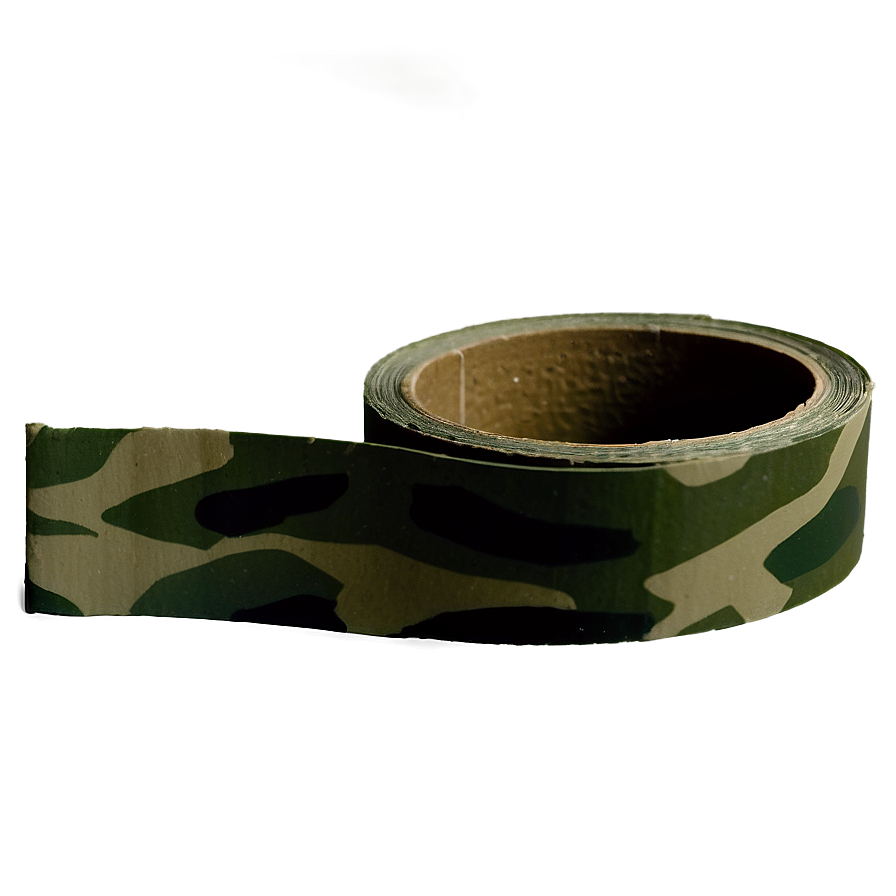 Camouflage Green Tape Png 06282024 PNG image