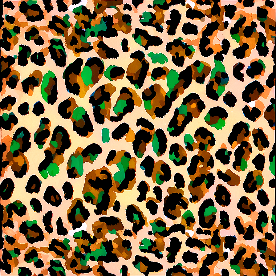 Camouflage Leopard Pattern Png Aiw PNG image