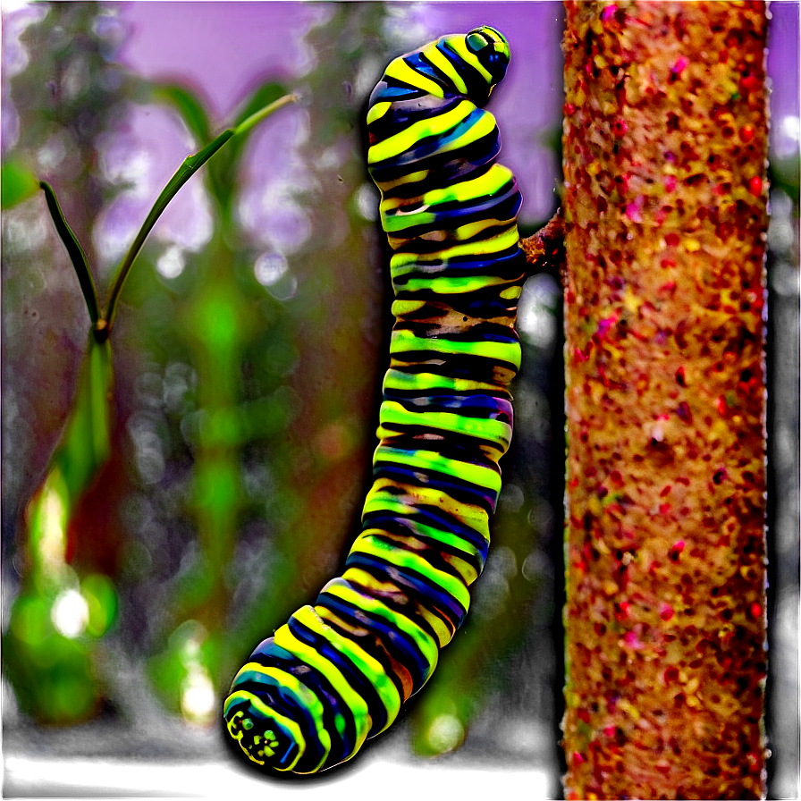 Camouflaged Caterpillar Png 39 PNG image