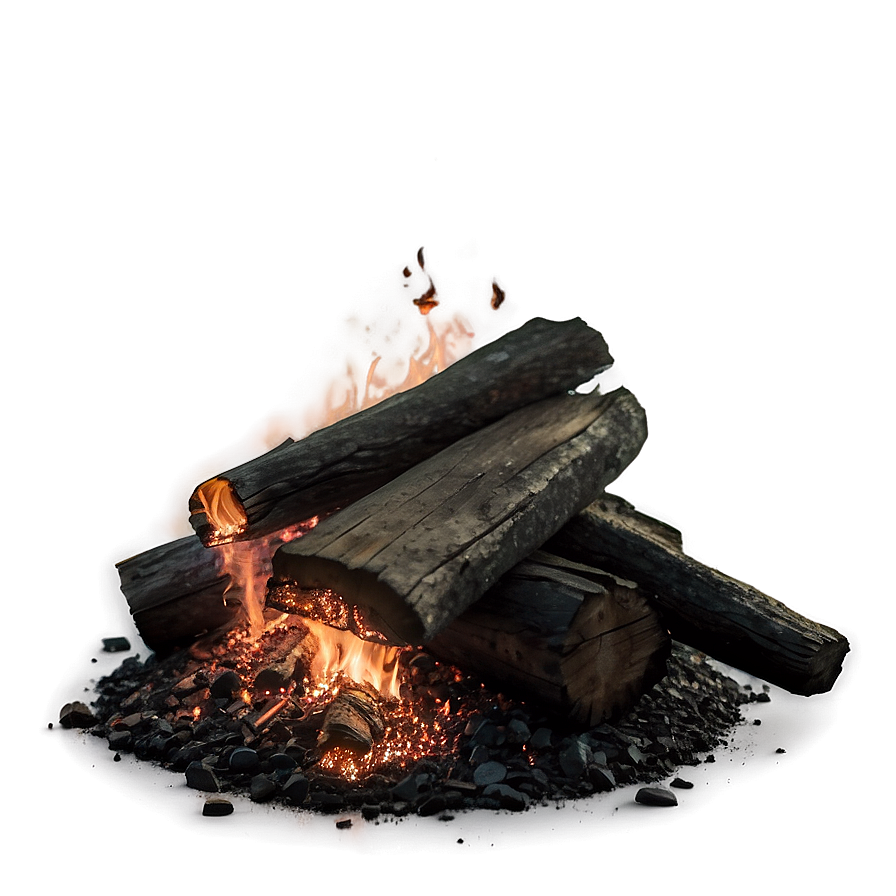 Campfire Ashes Png 05242024 PNG image