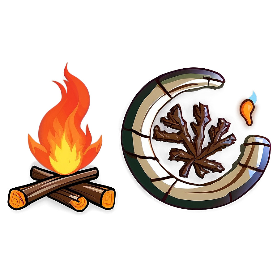 Campfire Circle Png 05242024 PNG image