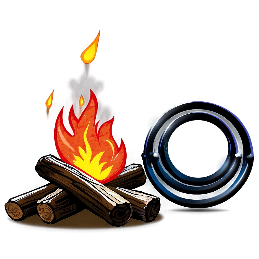 Campfire Circle Png Bua PNG image