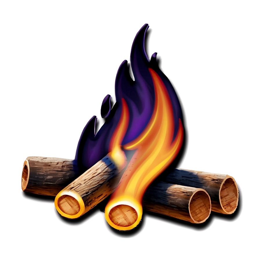 Campfire Emoji Png 05042024 PNG image