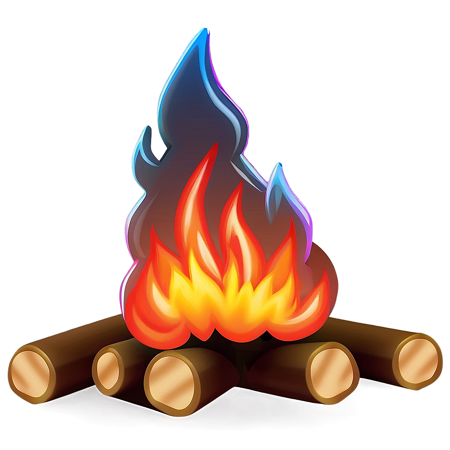 Campfire Emoji Png Cev PNG image