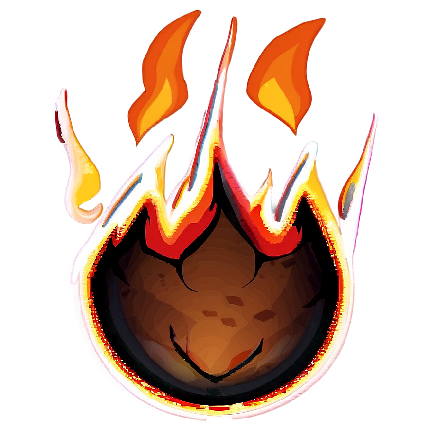 Campfire Flames Png Ecl27 PNG image