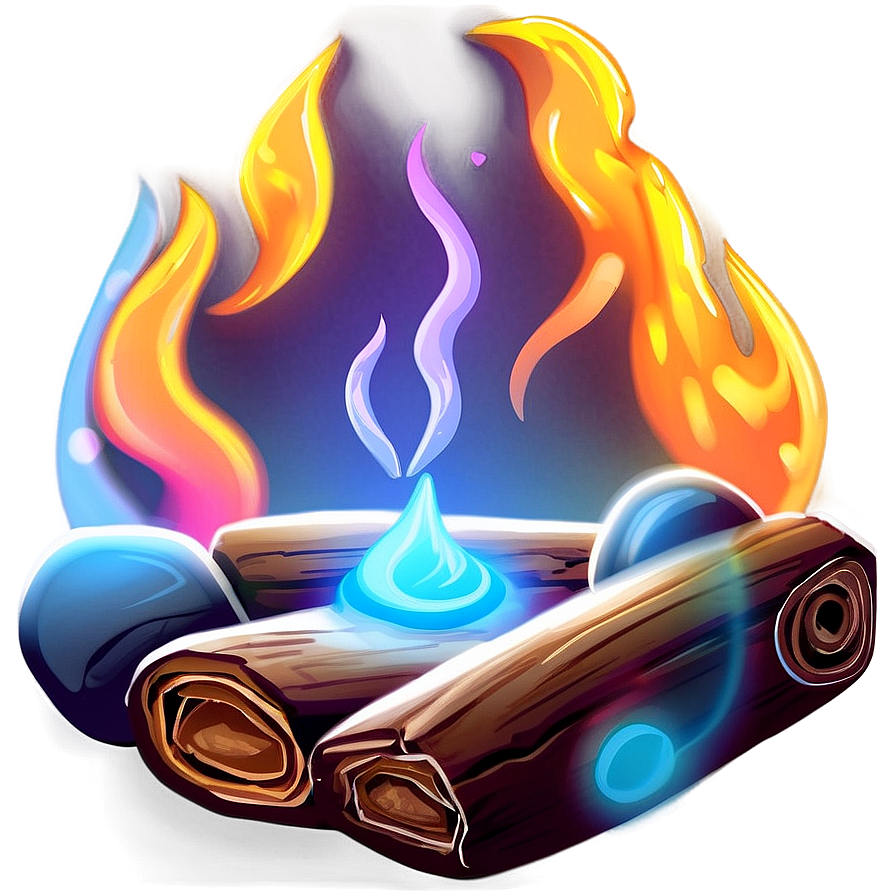 Campfire Glow Png B PNG image