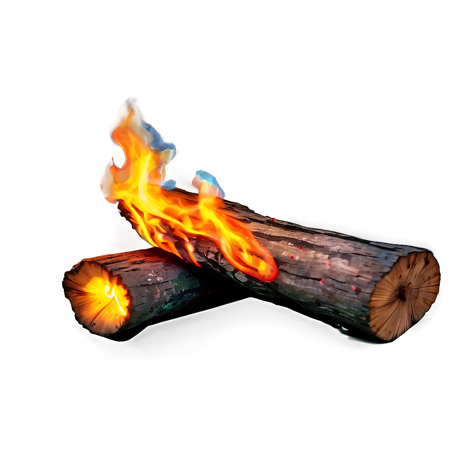 Campfire In Autumn Forest Png Hsg PNG image