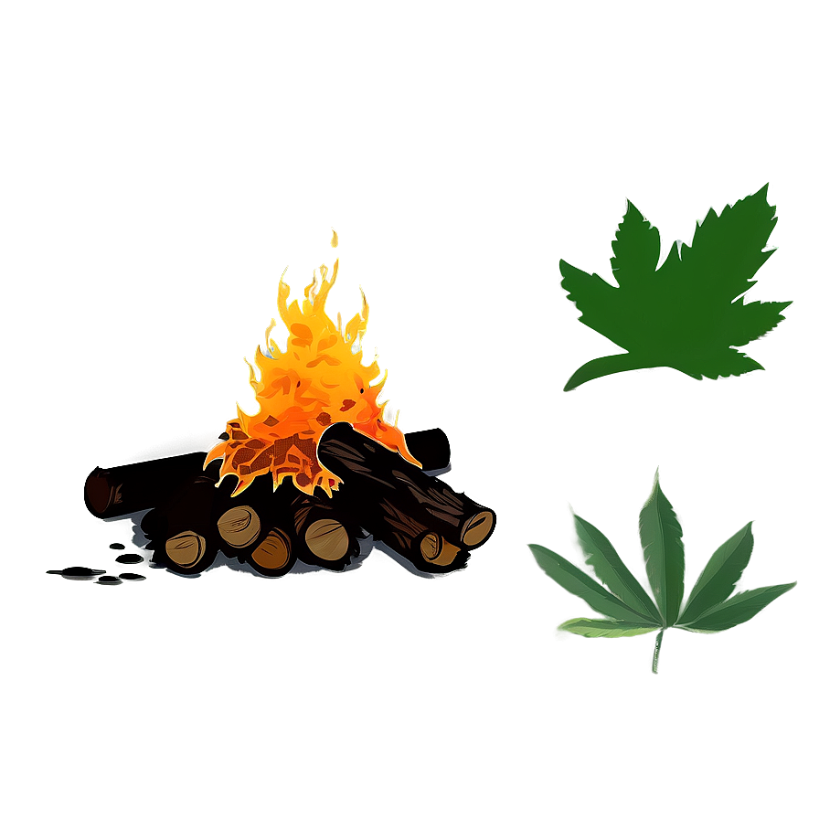 Campfire Sunset Silhouette Png Wjl PNG image