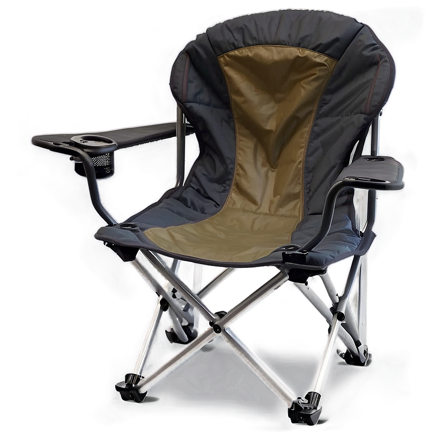 Camping Chair With Armrests Png Fra10 PNG image