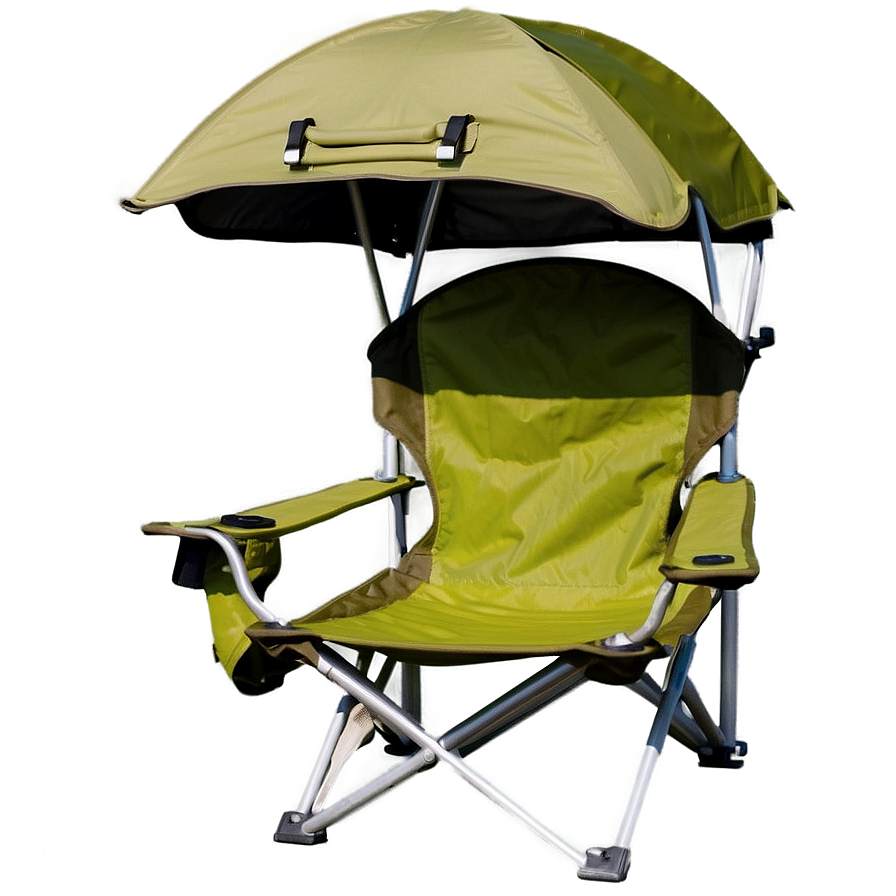 Camping Chair With Canopy Png Sar PNG image