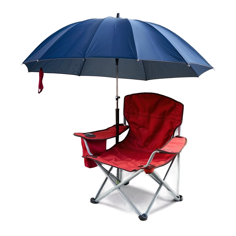 Camping Chair With Umbrella Png Osq PNG image