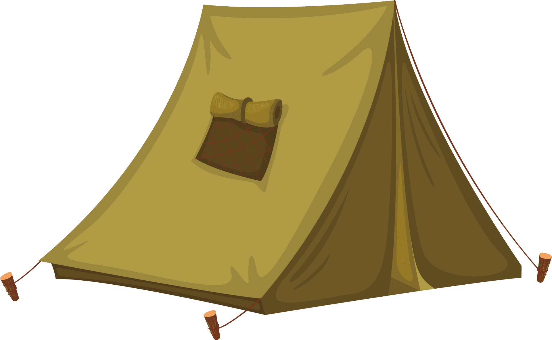 Camping Tent Illustration PNG image