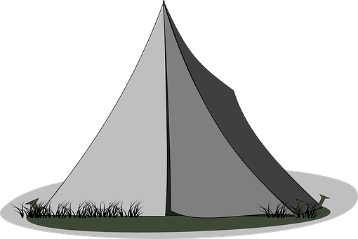 Camping Tent Illustration PNG image