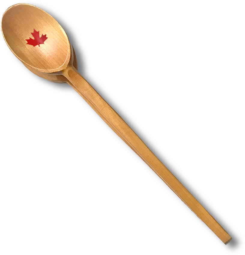 Canadian Maple Leaf Spoon.png PNG image