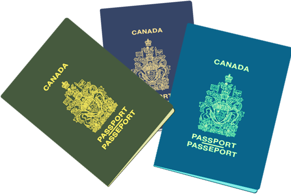 Canadian Passports Variety PNG image