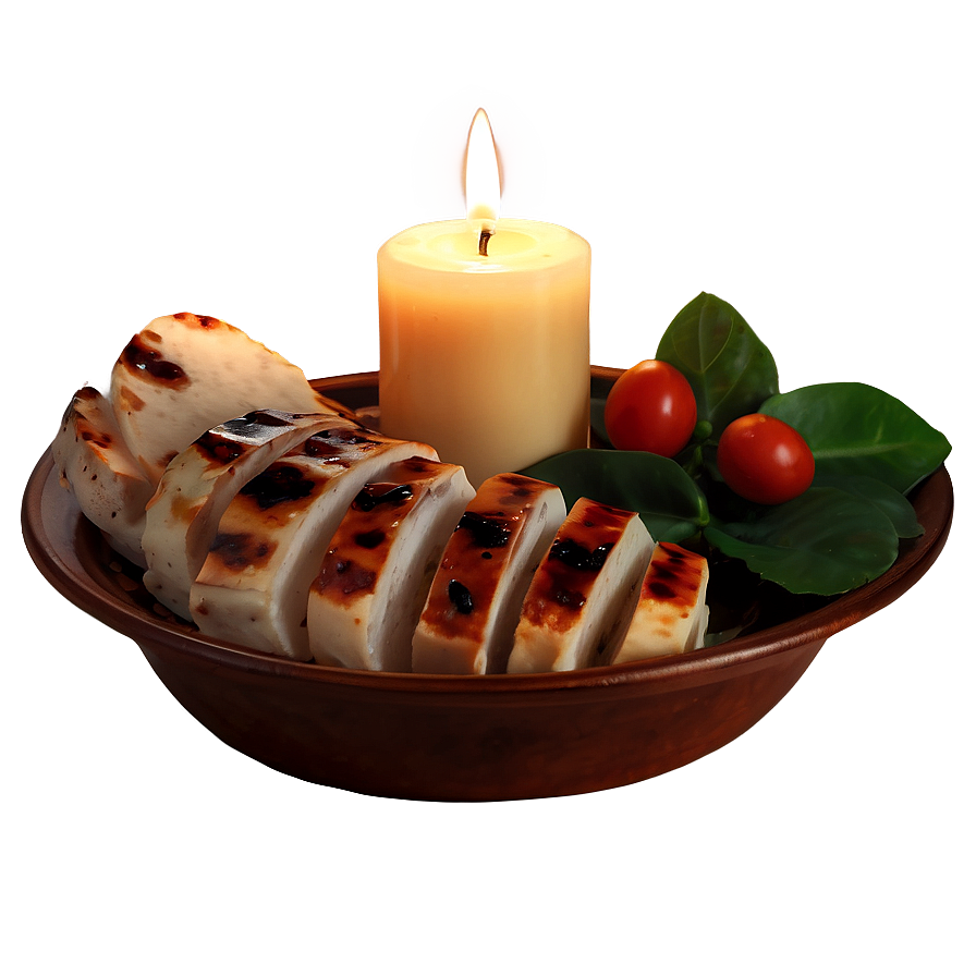 Candle Light Dinner Png 05232024 PNG image