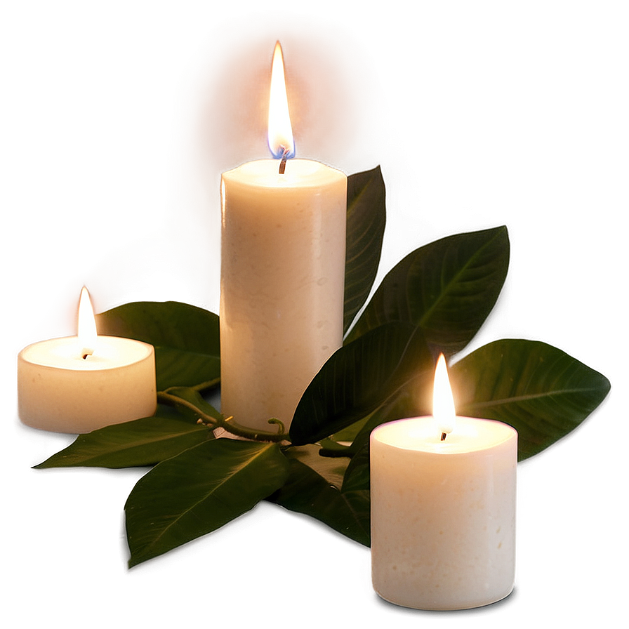 Candle Light Romantic Setup Png Aiy PNG image