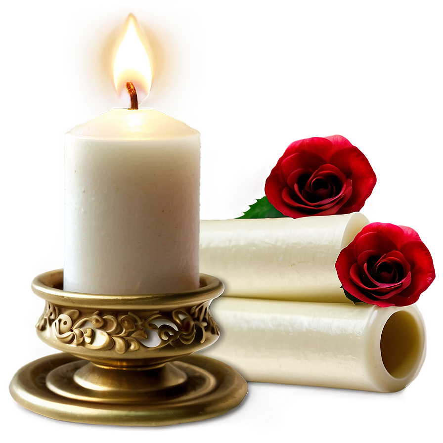 Candle Light Wedding Png 06262024 PNG image