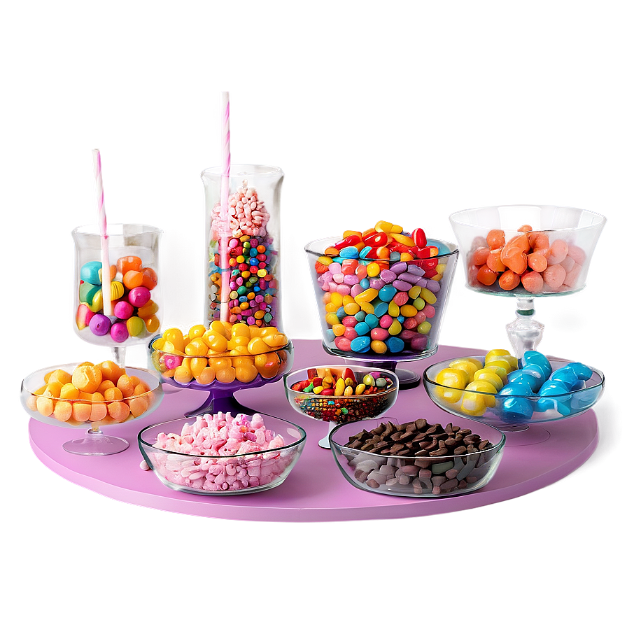 Candy Buffet Essentials Png 05042024 PNG image