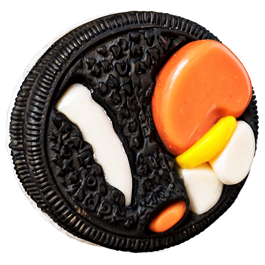 Candy Corn Oreo Halloween Special Png Omw PNG image