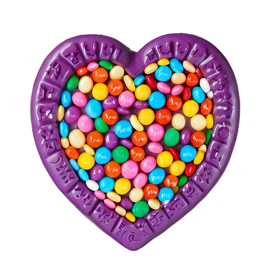 Candy Heart A PNG image