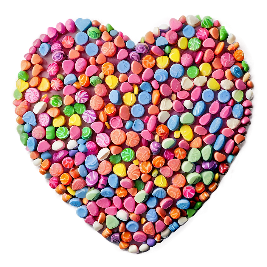 Candy Heart B PNG image