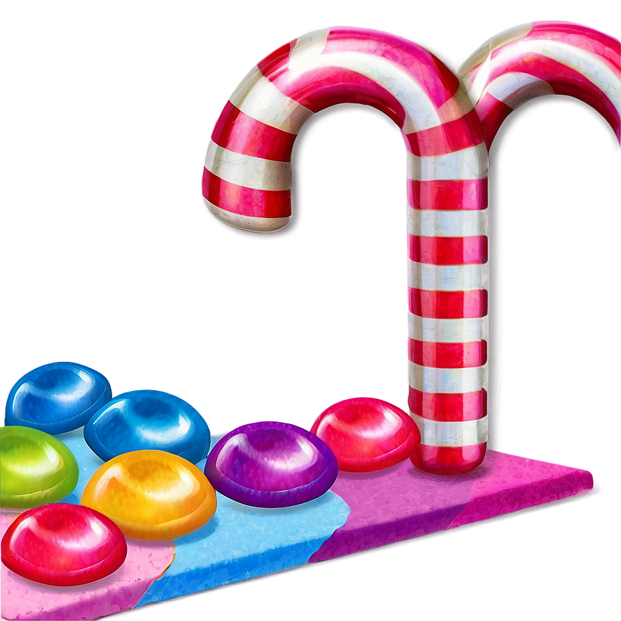 Candy Land Board Game Elements Png Syn PNG image