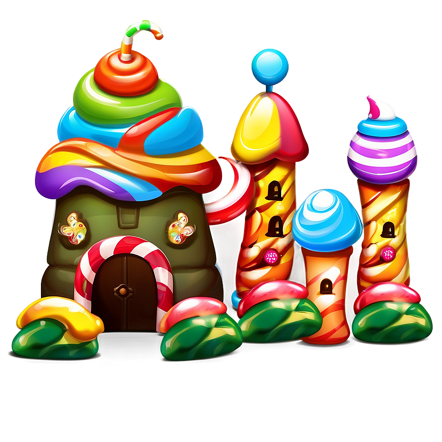 Candy Land Castle Image Png Nmp48 PNG image