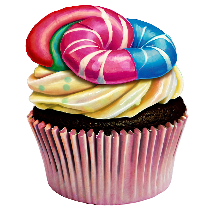 Candy Land Cupcake Commons Png 46 PNG image