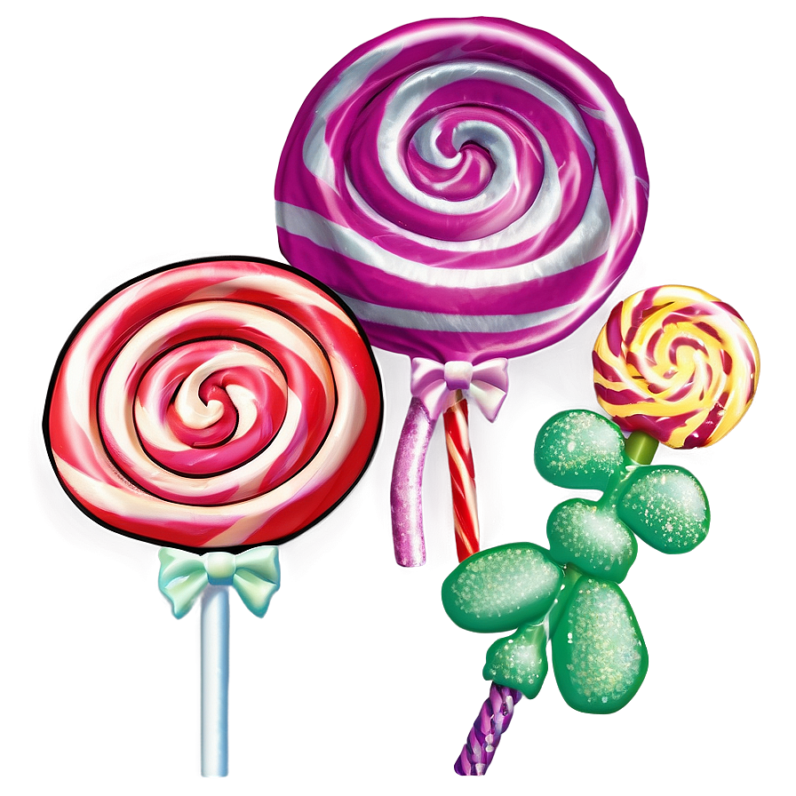 Candy Land Lollipop Trees Png Hwn89 PNG image